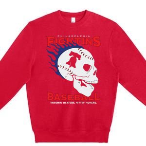 Fightins Baseball Premium Crewneck Sweatshirt