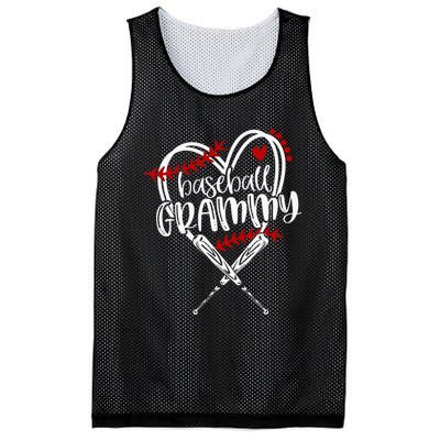 Funny Baseball Family Matching Baseball Grammy Mesh Reversible Basketball Jersey Tank