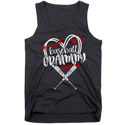 Funny Baseball Family Matching Baseball Grammy Tank Top