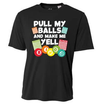 Funny Bingo For Men Women Lucky Bingo Lover Caller Gambling Cooling Performance Crew T-Shirt