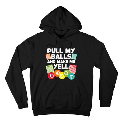 Funny Bingo For Men Women Lucky Bingo Lover Caller Gambling Hoodie