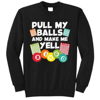 Funny Bingo For Men Women Lucky Bingo Lover Caller Gambling Sweatshirt