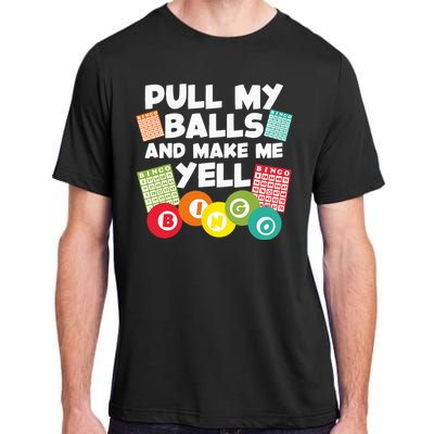 Funny Bingo For Men Women Lucky Bingo Lover Caller Gambling Adult ChromaSoft Performance T-Shirt