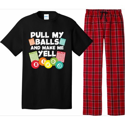 Funny Bingo For Men Women Lucky Bingo Lover Caller Gambling Pajama Set