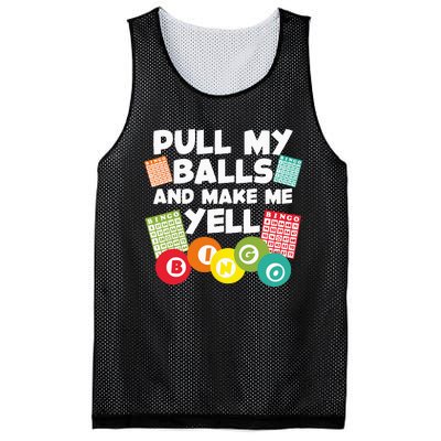 Funny Bingo For Men Women Lucky Bingo Lover Caller Gambling Mesh Reversible Basketball Jersey Tank