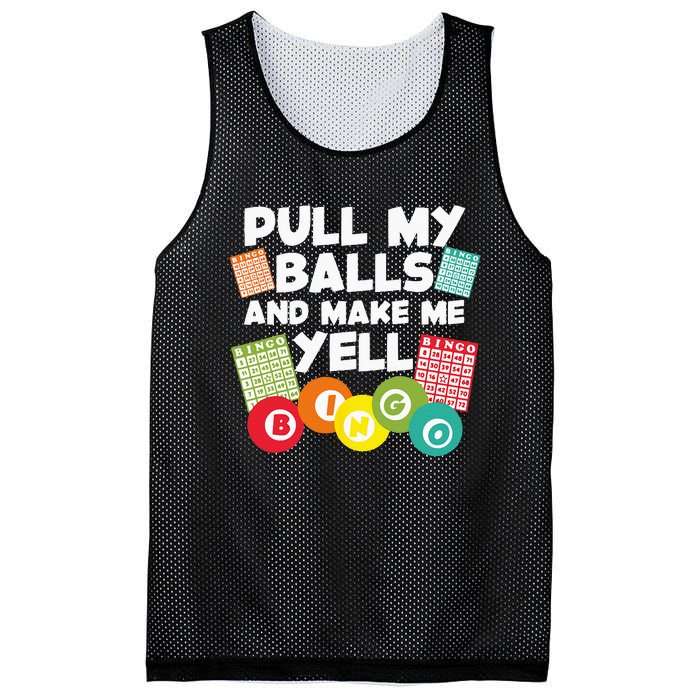 Funny Bingo For Men Women Lucky Bingo Lover Caller Gambling Mesh Reversible Basketball Jersey Tank