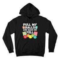 Funny Bingo For Men Women Lucky Bingo Lover Caller Gambling Tall Hoodie