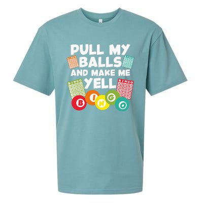 Funny Bingo For Men Women Lucky Bingo Lover Caller Gambling Sueded Cloud Jersey T-Shirt