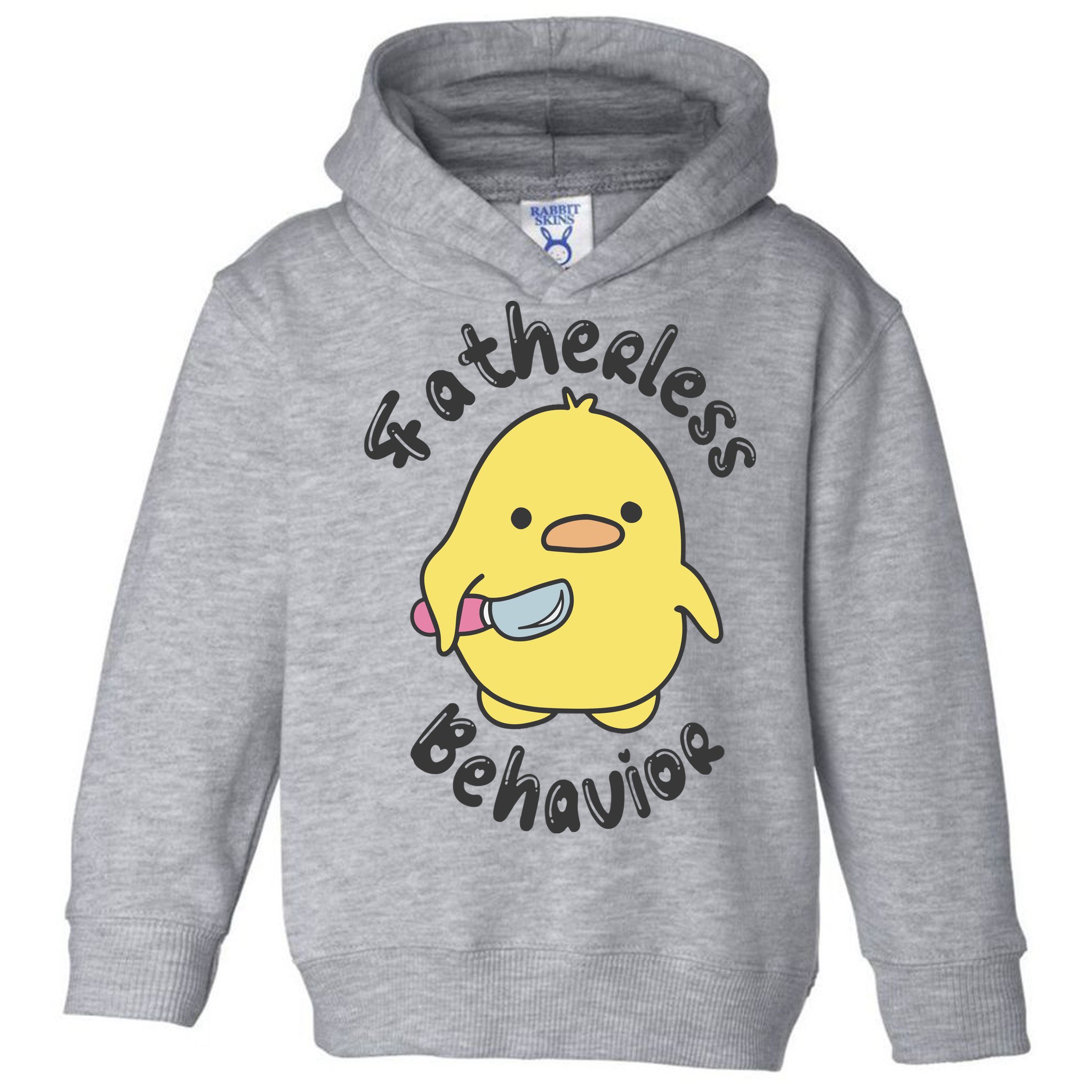 Fatherless Behavior Funny Mental Health Toddler Hoodie