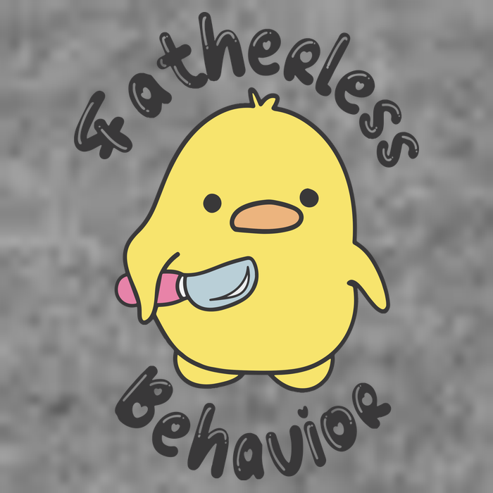 Fatherless Behavior Funny Mental Health Toddler Hoodie