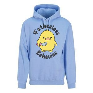 Fatherless Behavior Funny Mental Health Unisex Surf Hoodie