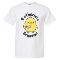 Fatherless Behavior Funny Mental Health Garment-Dyed Heavyweight T-Shirt