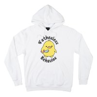 Fatherless Behavior Funny Mental Health Hoodie