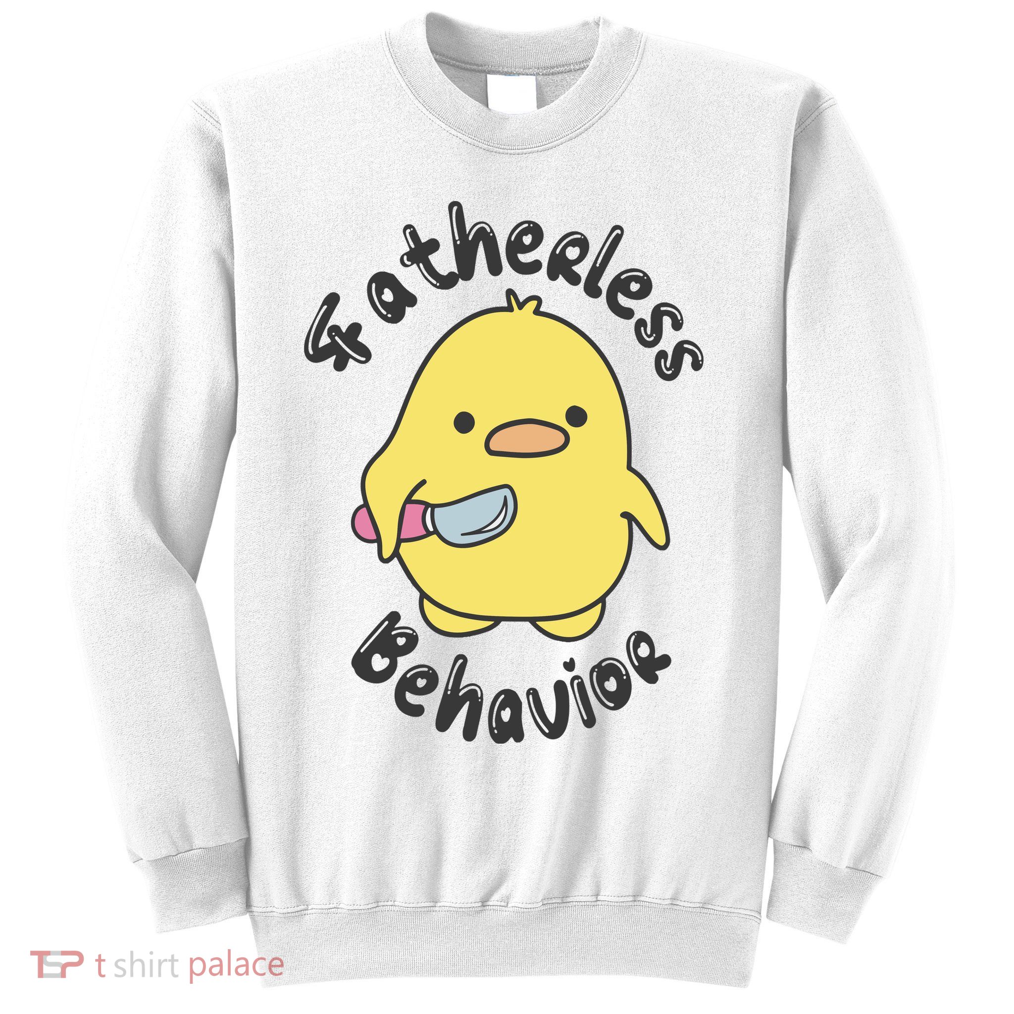 Fatherless Behavior Funny Mental Health Sweatshirt