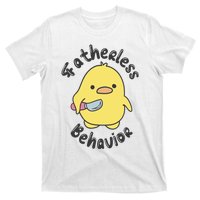 Fatherless Behavior Funny Mental Health T-Shirt