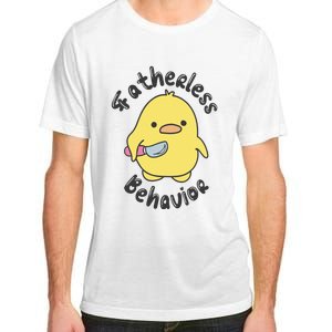 Fatherless Behavior Funny Mental Health Adult ChromaSoft Performance T-Shirt