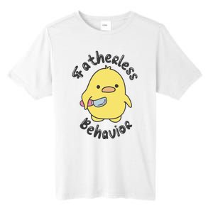 Fatherless Behavior Funny Mental Health Tall Fusion ChromaSoft Performance T-Shirt