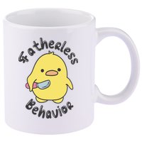 Fatherless Behavior Funny Mental Health 11oz C Handle Ceramic Mug