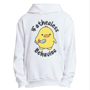 Fatherless Behavior Funny Mental Health Urban Pullover Hoodie