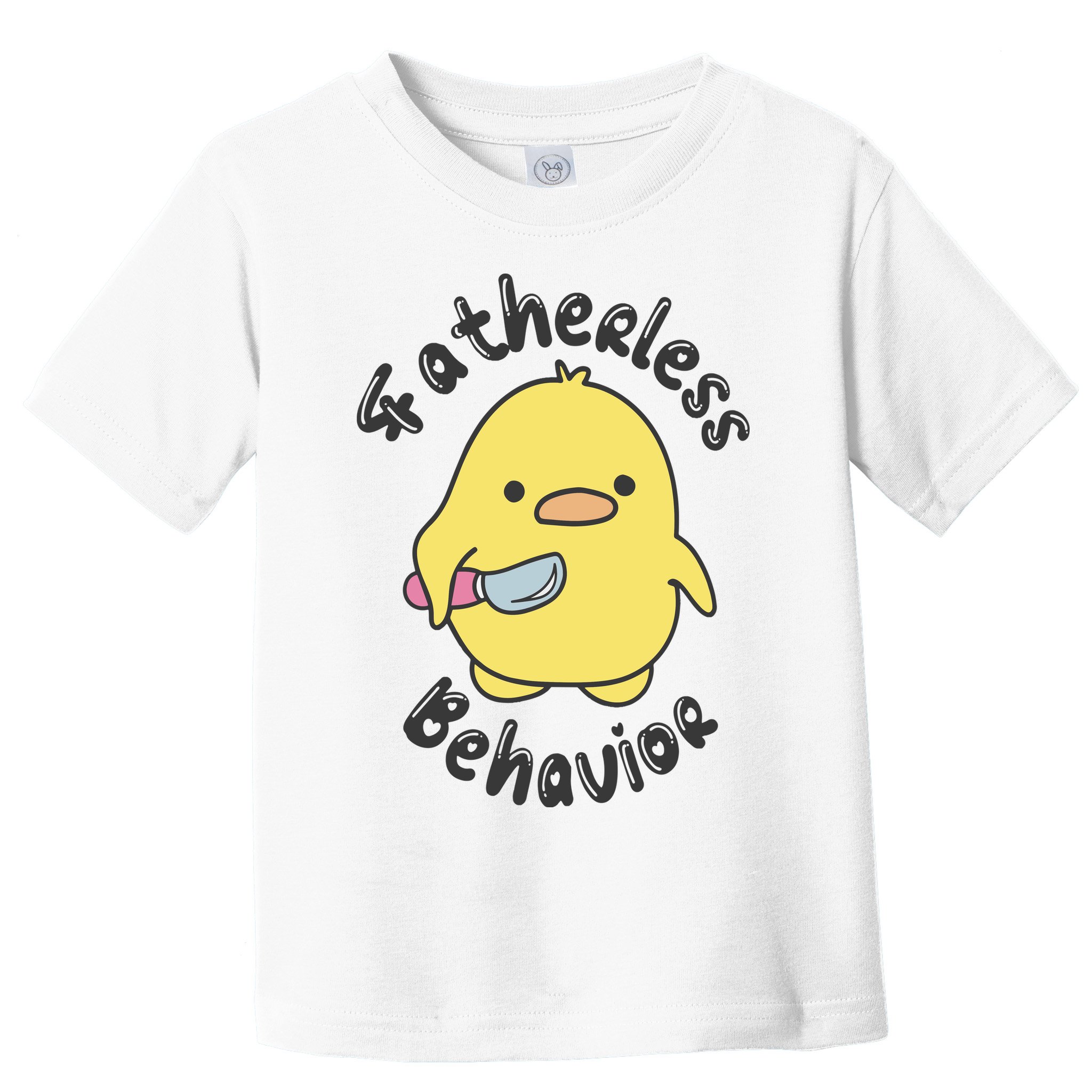 Fatherless Behavior Funny Mental Health Toddler T-Shirt