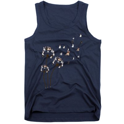 French Bulldog Flower Fly Dandelion Funny Dog Lovers Tank Top