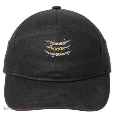 Friendship Bracelet Field Day Let The Games Begin Teacher 7-Panel Snapback Hat