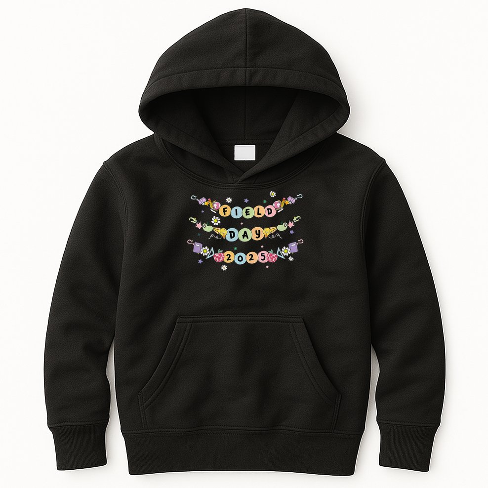 Friendship Bracelet Field Day Let The Games Begin Teacher Kids Hoodie