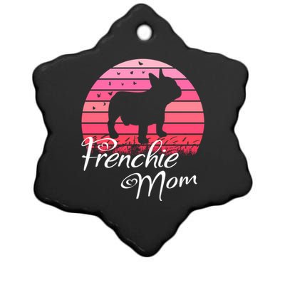 French Bulldog Frenchie Mama Dog Sayings Gift Ceramic Star Ornament