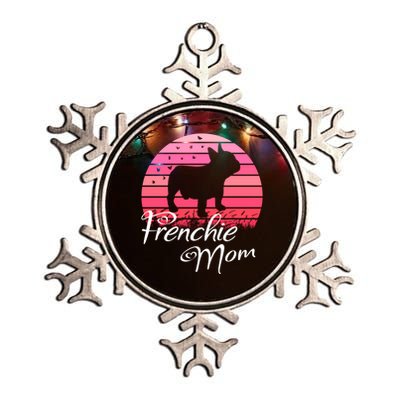 French Bulldog Frenchie Mama Dog Sayings Gift Metallic Star Ornament