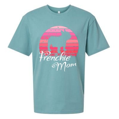 French Bulldog Frenchie Mama Dog Sayings Gift Sueded Cloud Jersey T-Shirt