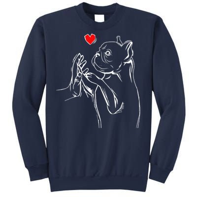 French Bulldog Frenchie Love Dog Mom Women Sweatshirt