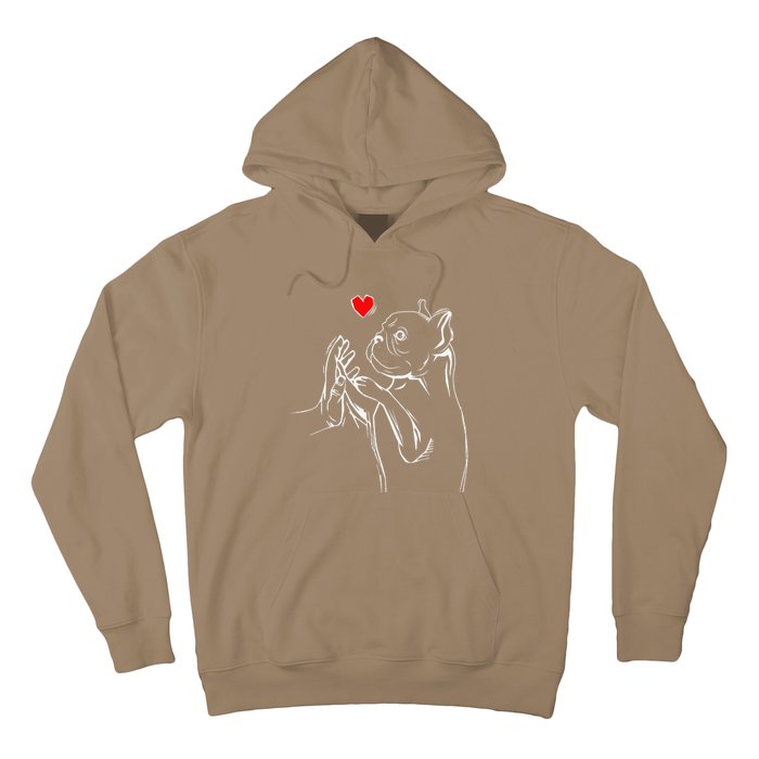 French Bulldog Frenchie Love Dog Mom Women Hoodie