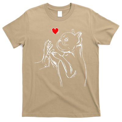 French Bulldog Frenchie Love Dog Mom Women T-Shirt