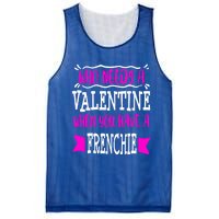 French Bulldog Frenchie Mom Valentines Day Singles Gift Mesh Reversible Basketball Jersey Tank