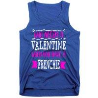 French Bulldog Frenchie Mom Valentines Day Singles Gift Tank Top