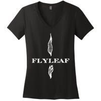 Flyleaf Band Women's V-Neck T-Shirt