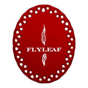 Flyleaf Band Ceramic Oval Ornament