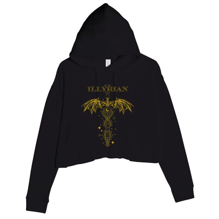 Fantasy Book Fan And Reader For Fantasy Book Reader Crop Fleece Hoodie