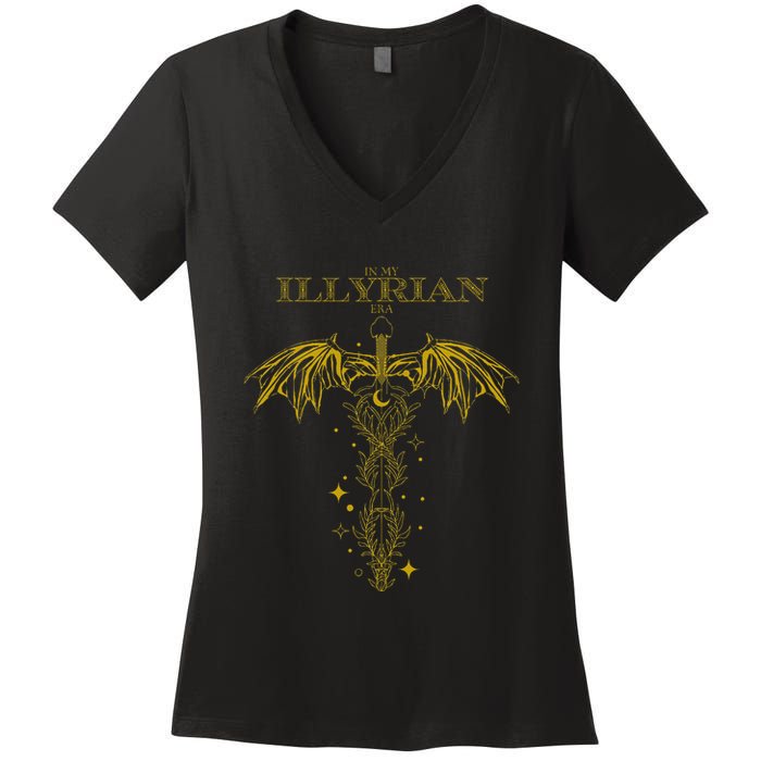Fantasy Book Fan And Reader For Fantasy Book Reader Women's V-Neck T-Shirt