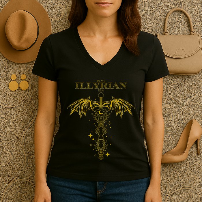 Fantasy Book Fan And Reader For Fantasy Book Reader Women's V-Neck T-Shirt