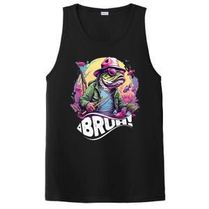 Funny Bass Fishing Bruh PosiCharge Competitor Tank