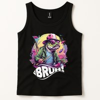 Funny Bass Fishing Bruh Tank Top
