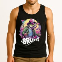 Funny Bass Fishing Bruh Tank Top