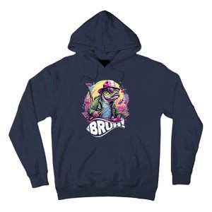 Funny Bass Fishing Bruh Tall Hoodie