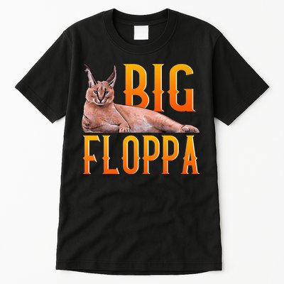 Funny Big Floppa Meme Cat Tall T-Shirt