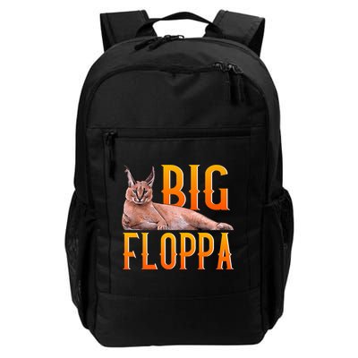 Funny Big Floppa Meme Cat Backpack