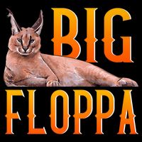 Funny Big Floppa Meme Cat Sustainable Bucket Hat