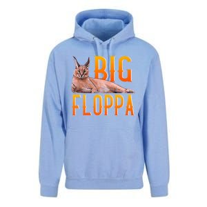 Funny Big Floppa Meme Cat Unisex Surf Hoodie