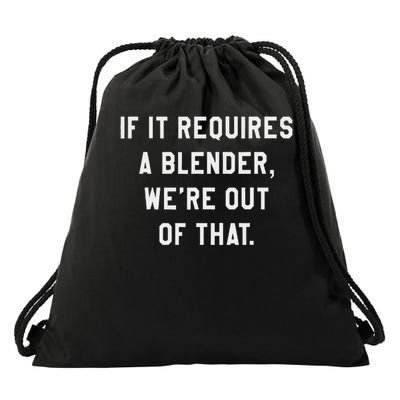Funny Bartender For Women Barista Bartending Drawstring Bag