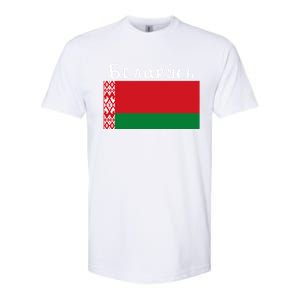 Flag Belarus Freedom Liberty Country Design Great Gift Softstyle CVC T-Shirt